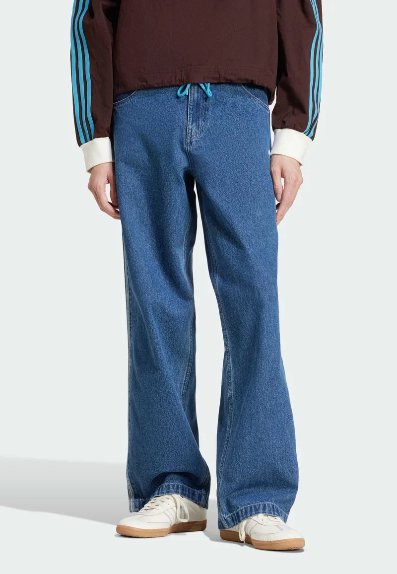 Available to buy online adidas Originals FIREBIRD  - Flared Jeans medium blue denim Clothing Bootcut