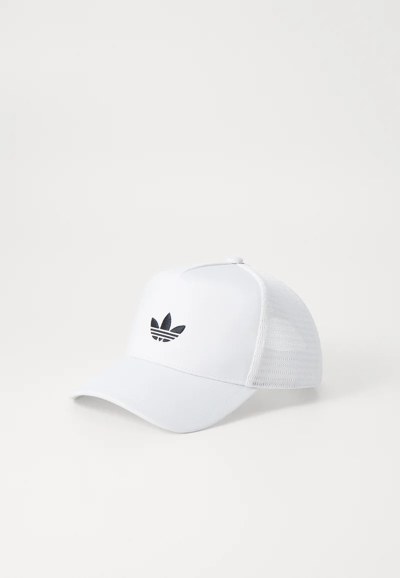 Outlet adidas Originals CURVED TRUCKER UNISEX - Cap white Accessories Beanies, hats & caps Caps