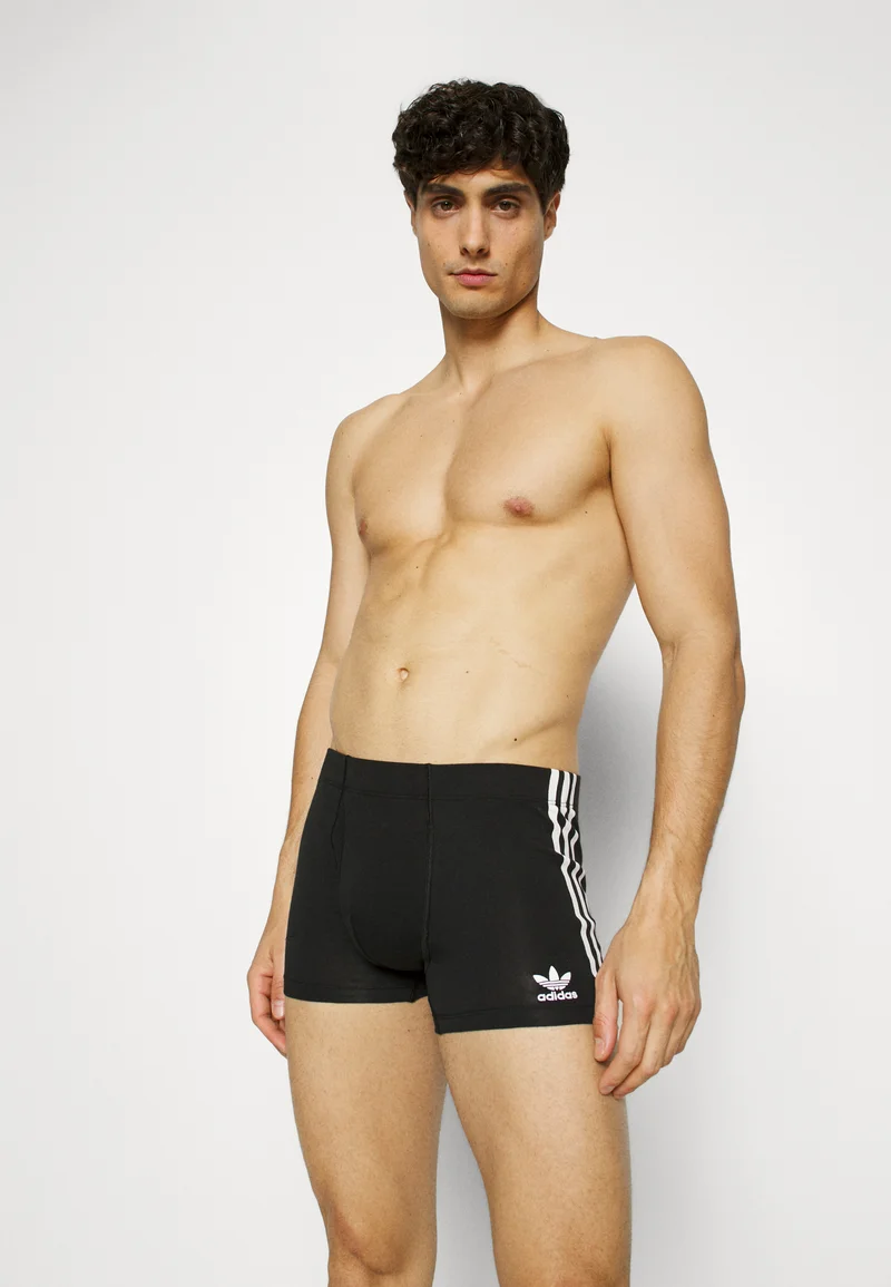 Fantastic savings adidas Originals 3 PACK - Pants black Clothing Sale Underwear & Socks Bathrobes Boxer briefs