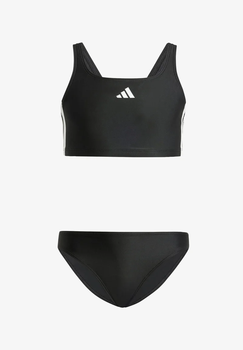 hot sale Online adidas Performance 3 STRIPES KIDS - Bikini black white Sport Clothing Swim & surfwear Bikinis