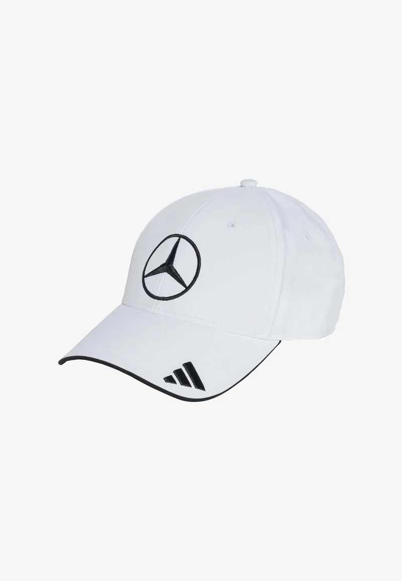 Clearance Sale adidas Performance MERCEDES - AMG PETRONAS FORMULA ONE TEAM QUARTER ZIP Cap white  black Accessories Hats & headscarves Caps