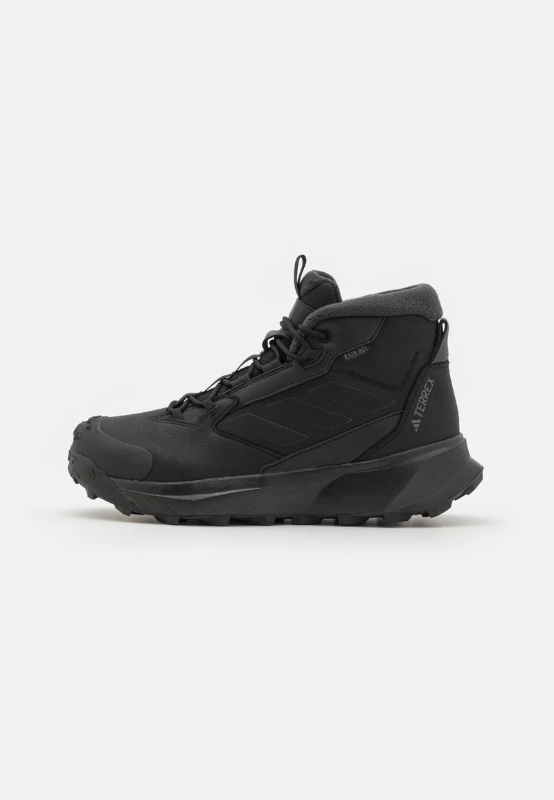 Discount Save up to Adidas Terrex TERREX WINTER BOOT MID LEATHER - Winter boots core black/grey four Sport Shoes Boots