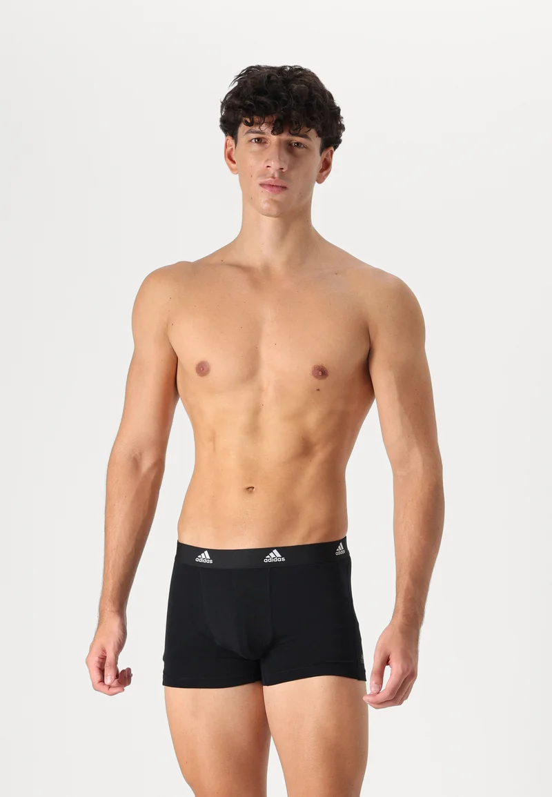 accessories adidas Sportswear TRUNK 3 PACK - Pants pink/black/grey Clothing Underwear & Socks Underpants Boxer shorts