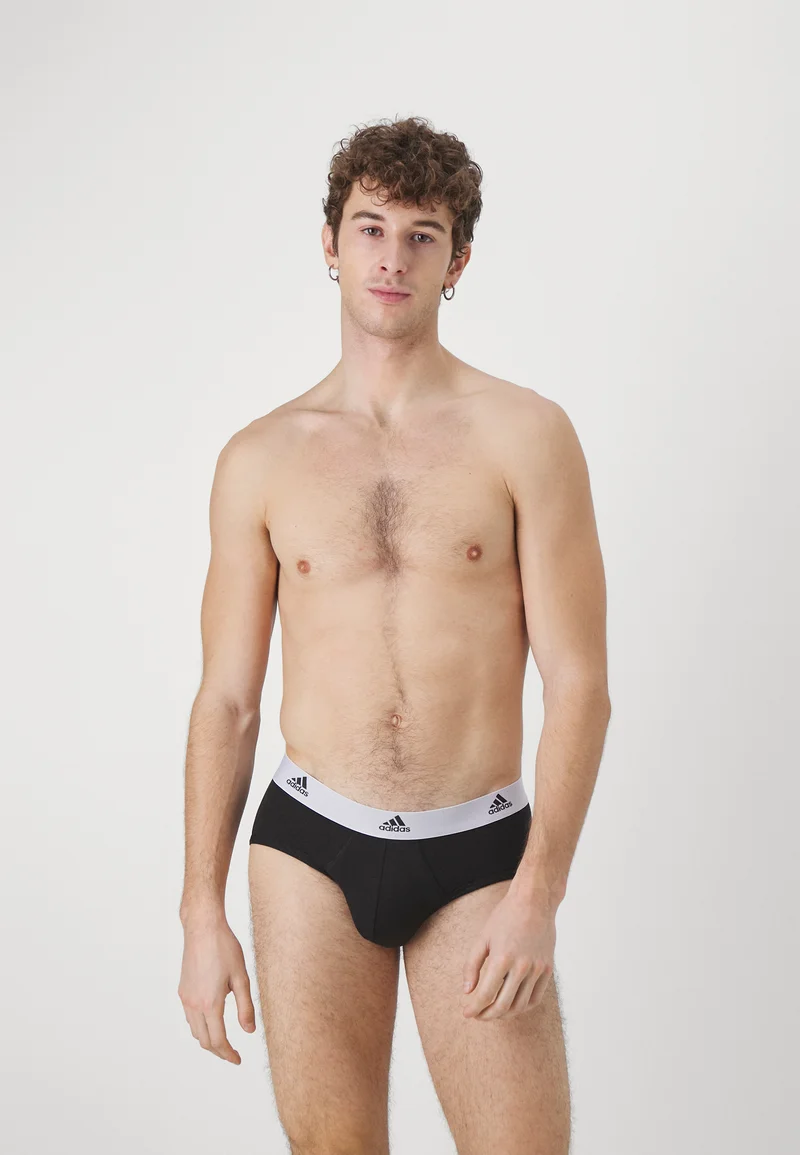 USA Discount Online Sale adidas Sportswear 3 PACK - Briefs black Clothing Underwear & Socks Underpants Boxer shorts