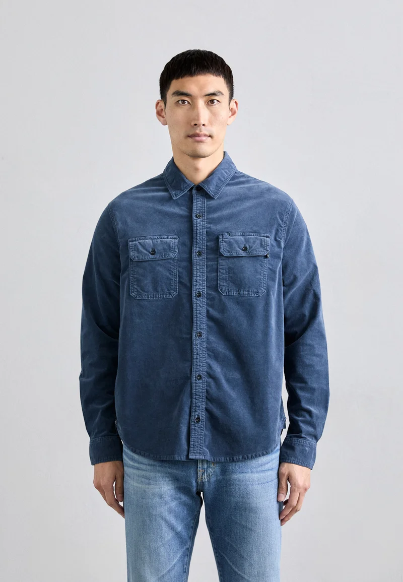 multiple colors AG Jeans AIDEN UTILITY CLASSIC FIT BUTTON UP - Shirt sulfur marine haze Clothing Sale Shirts Business Shirts