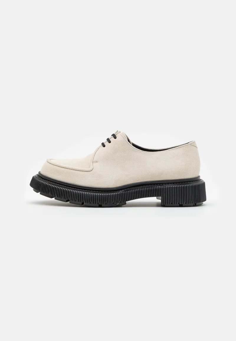 classic fashion trend Adieu TYPE 124 UNISEX - Lace-ups ivory cream Shoes Sale Lace-up shoes Boat shoes