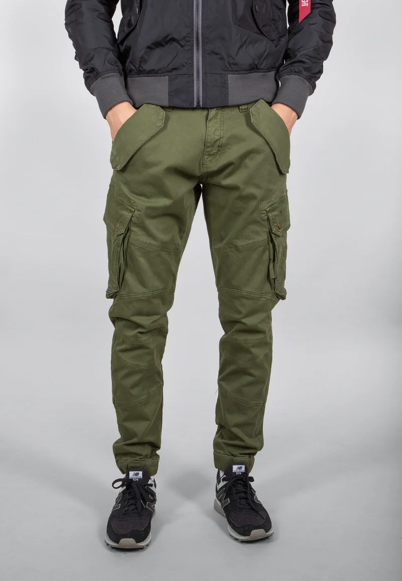 Cheap Sale Alpha Industries COMBAT - Cargo trousers dark olive Clothing Trousers Cargo trousers