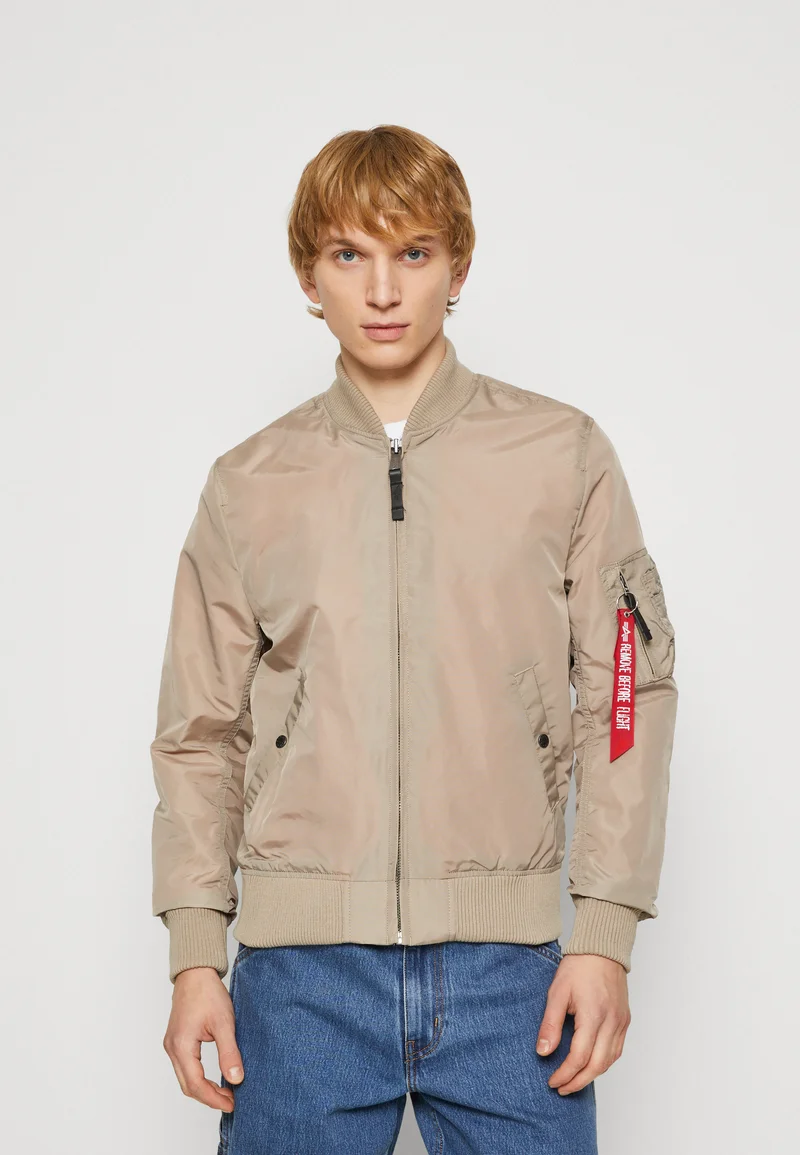 Online Alpha Industries MA-1 - Bomber Jacket vintage sand Streetwear Sale Streetwear Clothing Swimwear Bomber Jackets