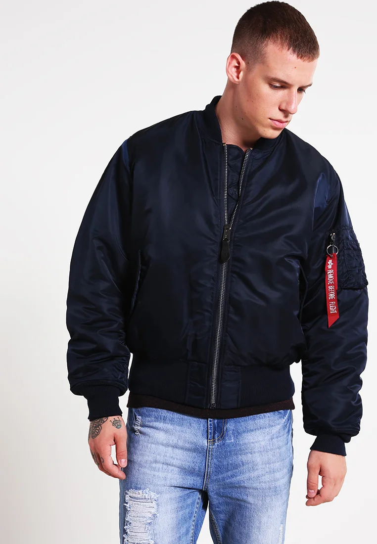 fabulous collection Alpha Industries Bomber Jacket - blue Clothing Sale Jackets Gilet Bomber Jackets