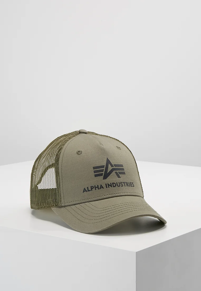 Exclusive Deals Alpha Industries BASIC - Cap dark green Accessories Beanies, hats & caps Caps