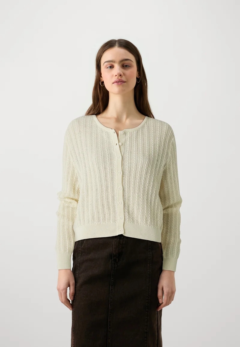 outlet store sale American Vintage Cardigan - ecru Clothing Knitwear & Cardigans Cardigans