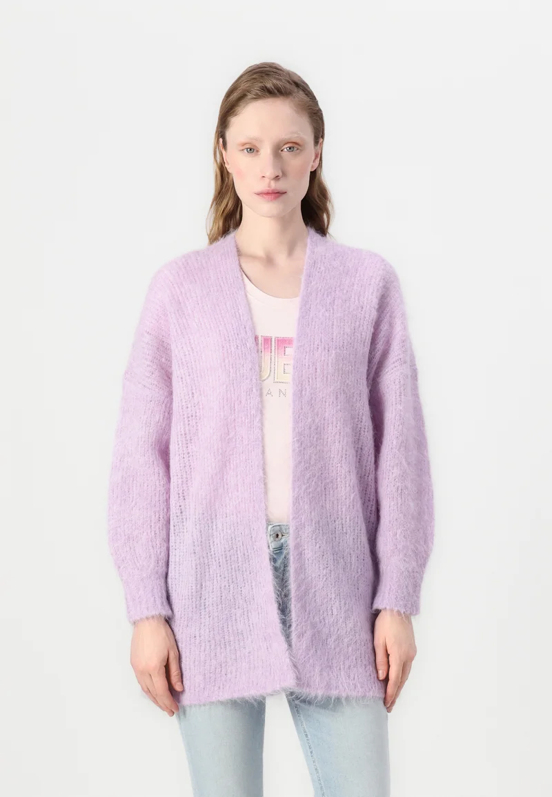 authentic quality American Vintage BYMI - Cardigan lilas Clothing Knitwear & Cardigans Cardigans