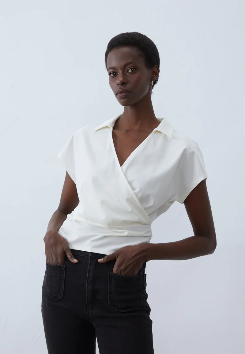 Outlet on Sale Anna Field Blouse - off-white Clothing Shirts & Blouses Blouses