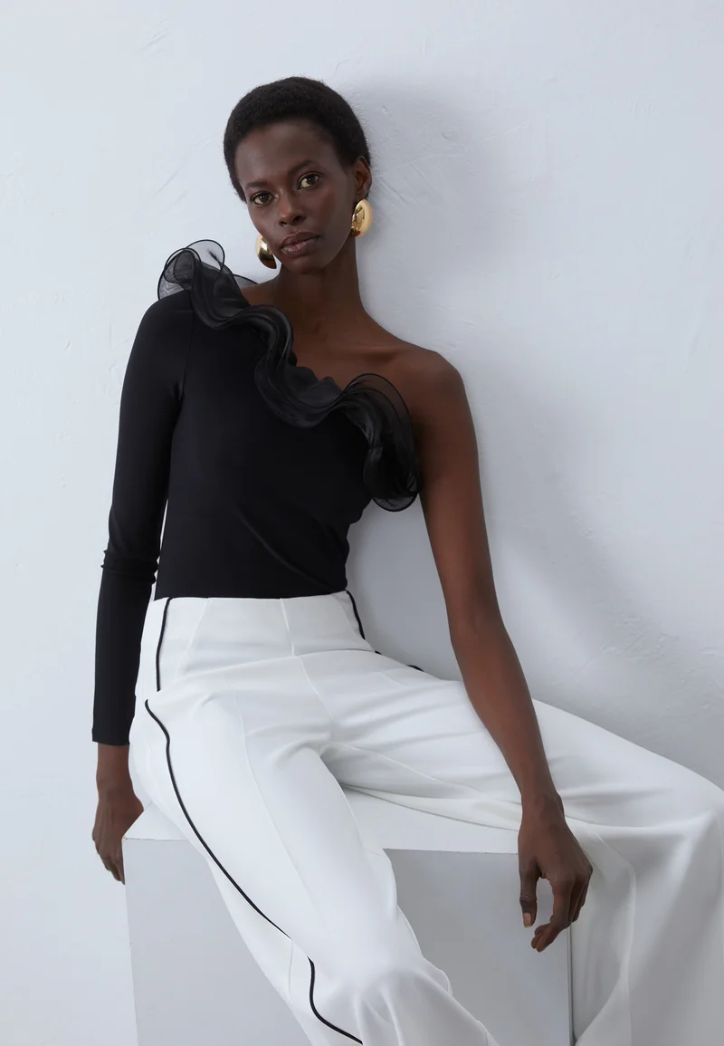 SAVE OFF Anna Field Blouse - black Clothing Shirts & Blouses Blouses