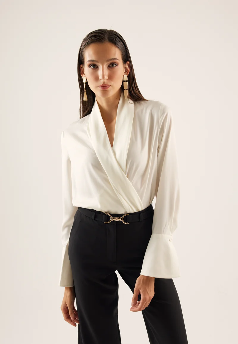 wholesale dealer Anna Field Blouse - white Clothing Shirts & Blouses Blouses
