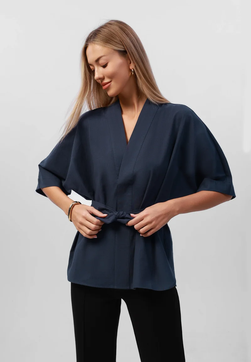 official authorized store Anna Field Blouse - navy Clothing Shirts & Blouses Blouses