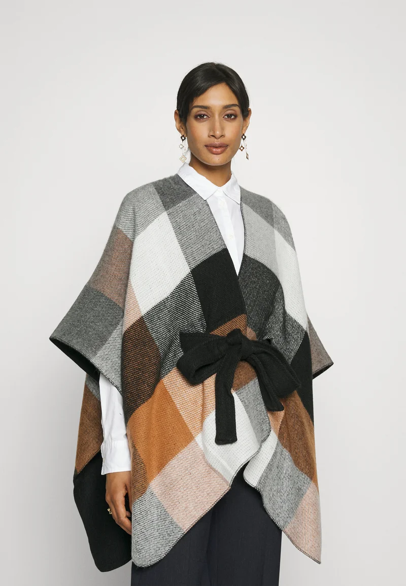 Buy Online Anna Field Cape - brown/black Clothing Jackets & Blazers Bomber Jackets