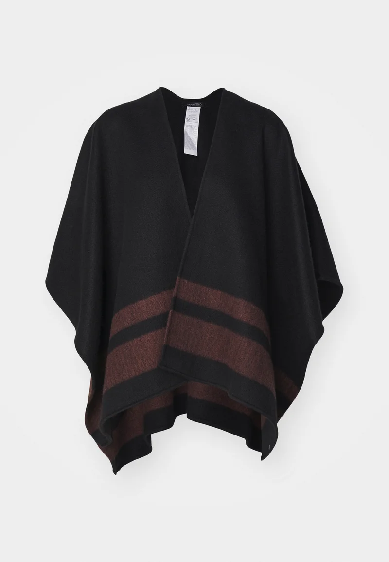 Authentic USA Online Anna Field Cape - dark brown/camel Clothing Jackets & Blazers Bomber Jackets