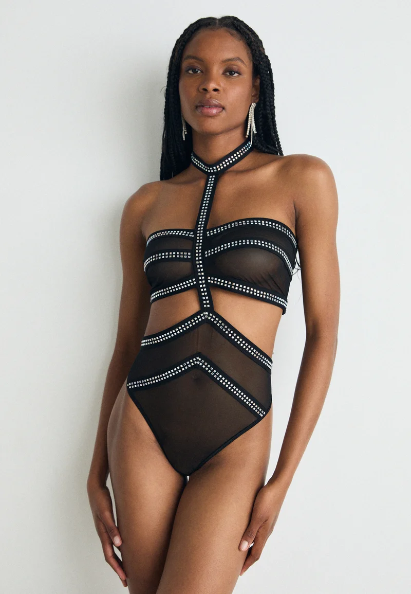 Clearance Prices Ann Summers PARTYGOER - Body black Clothing Underwear Shapewear Bodies
