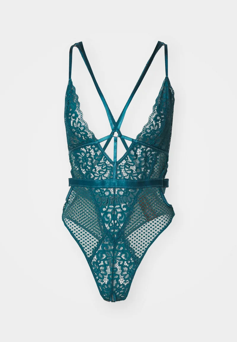 UK Cheap Sale Ann Summers OBSESSION CROTCHLESS - Body teal Clothing Underwear Shapewear Bodies