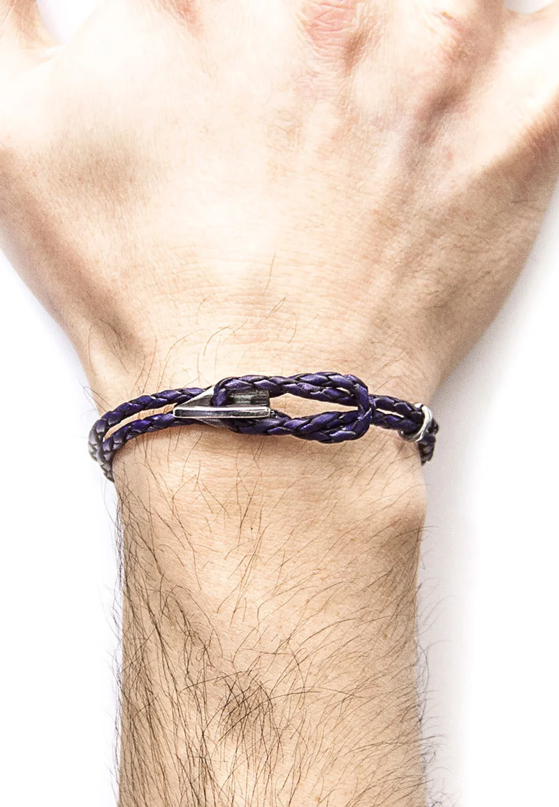 Excellent quality Anchor & Crew Bracelet - purple Accessories Jewellery Bracelets