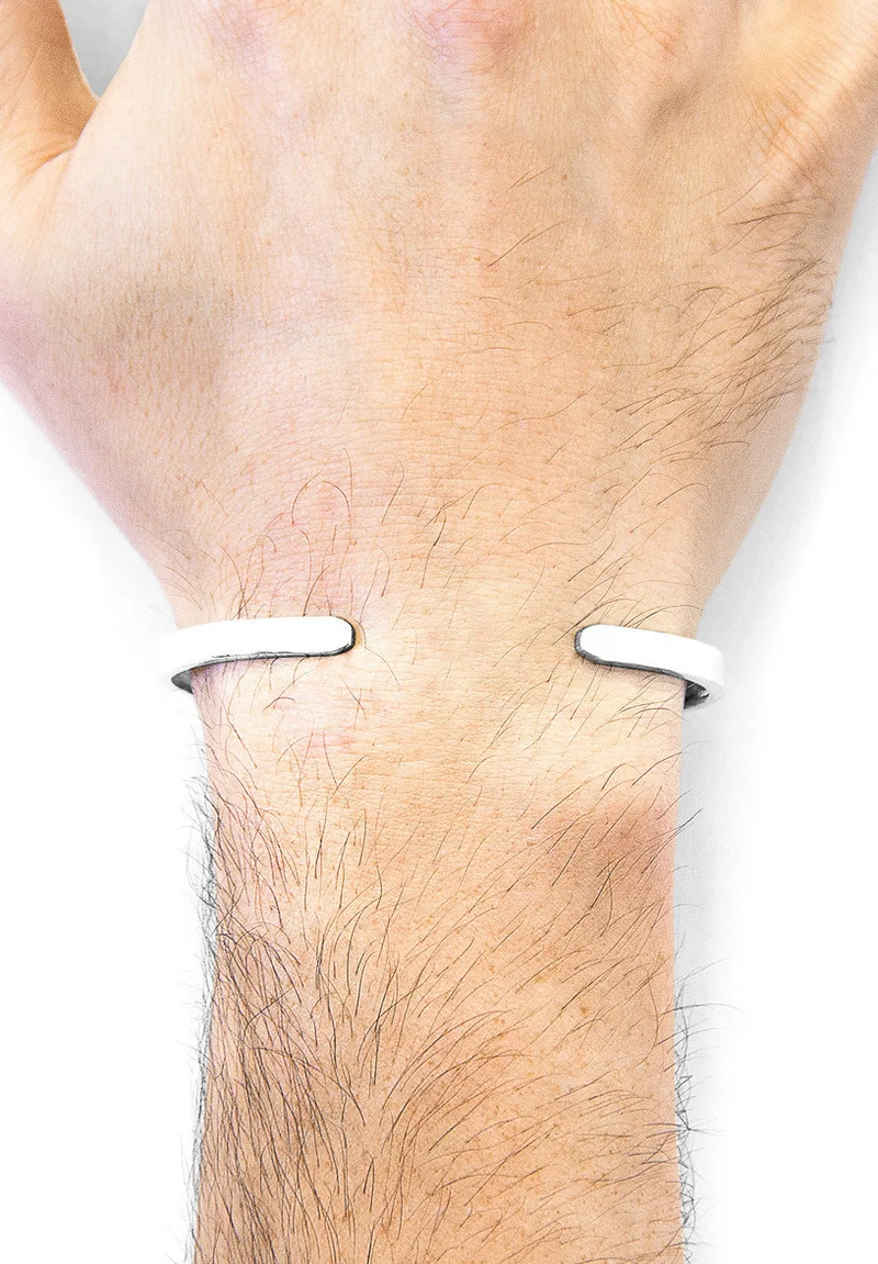 promo codes Anchor & Crew REYNOLDS ELEMENT  - Bracelet silver Accessories Jewellery Bracelets