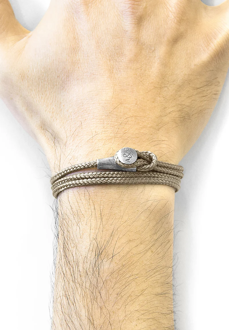 USA Discount Online Sale Anchor & Crew DUNDEE AND ROPE - Bracelet tan brown Accessories Jewellery Bracelets
