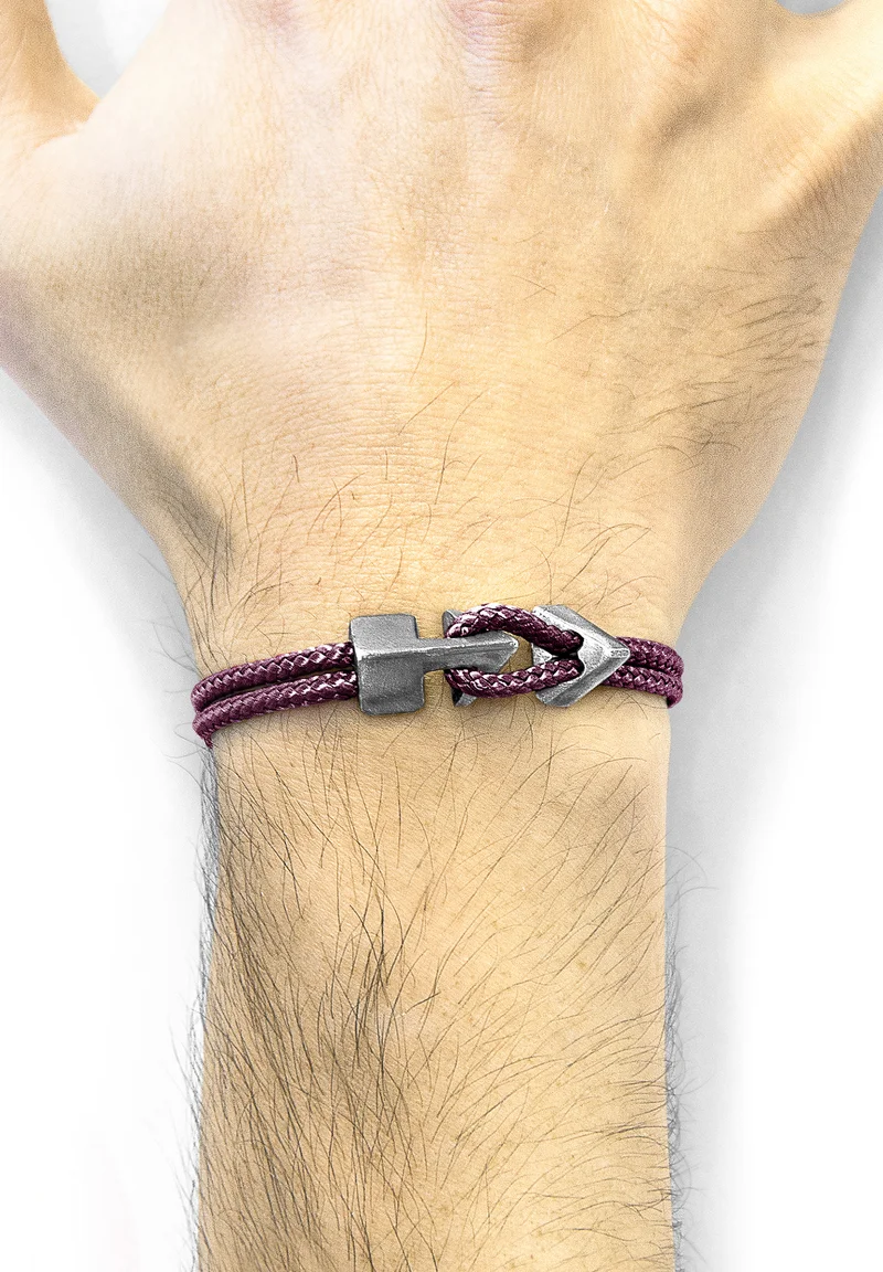 best value Anchor & Crew BRIXHAM - Bracelet purple Accessories Jewellery Bracelets