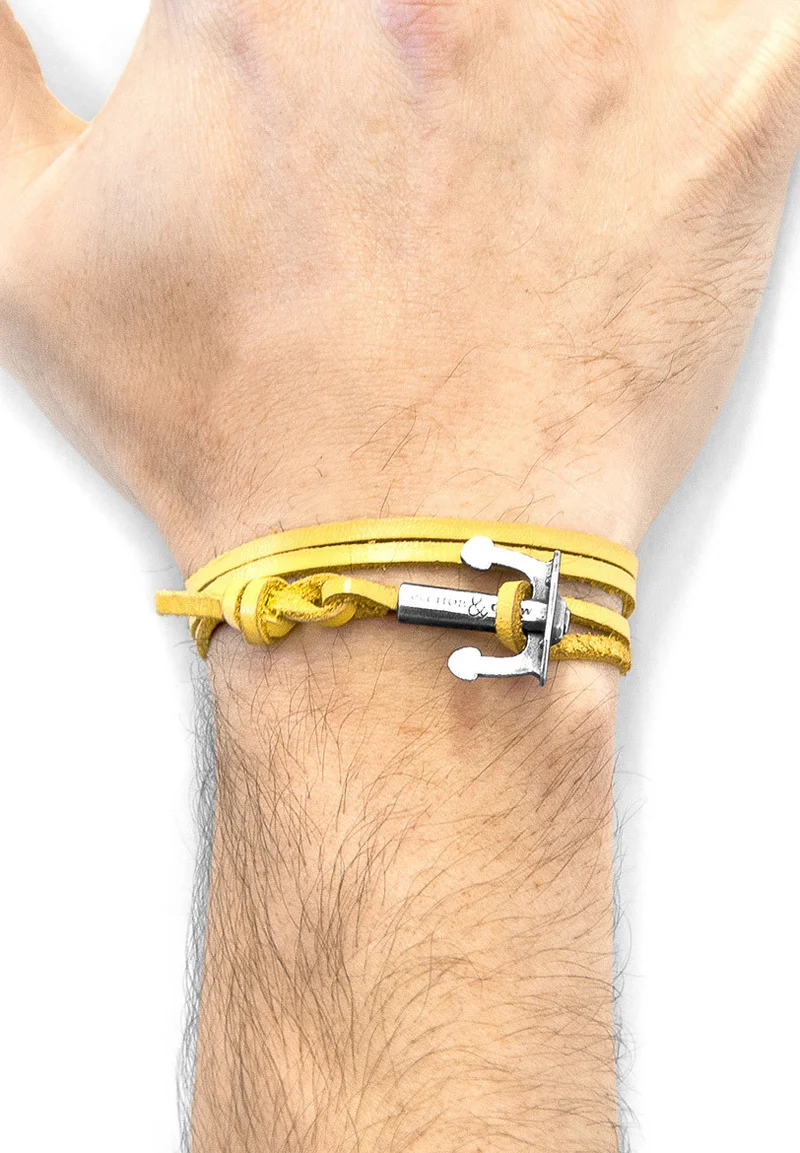 incredible prices Anchor & Crew Bracelet - yellow Accessories Jewellery Bracelets