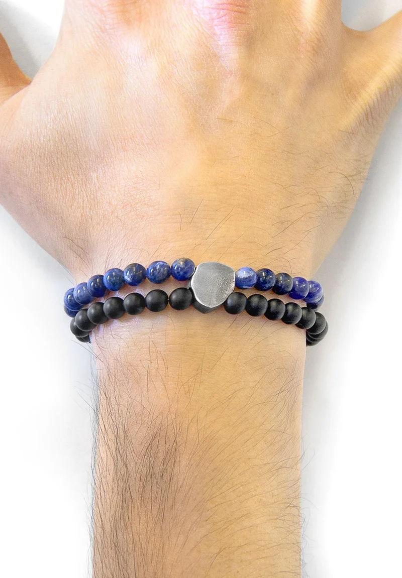 luxury lifestyle brand Anchor & Crew Bracelet - blue Accessories Jewellery Bracelets