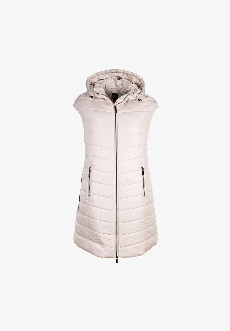 authorized dealers Armani Exchange Waistcoat - creme Clothing Jackets & Blazers Bomber Jackets