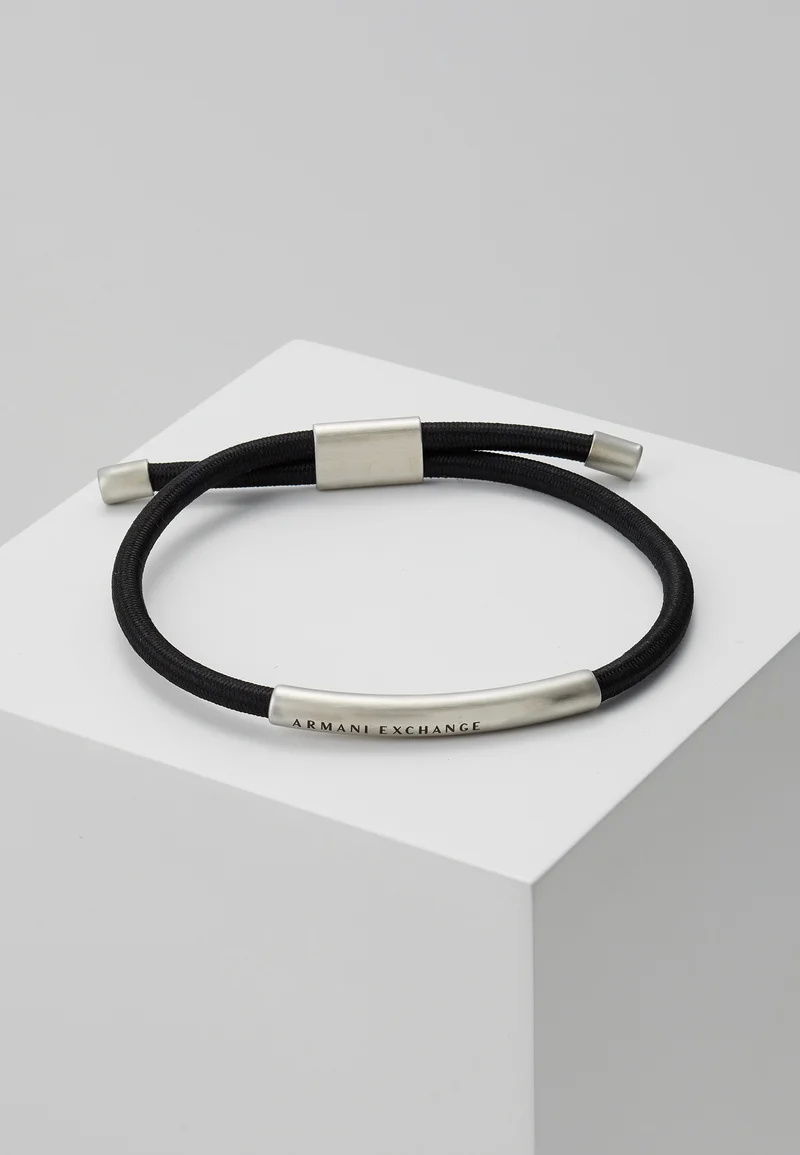 Huge Discount Armani Exchange Bracelet - silver-coloured Accessories Jewellery Bracelets