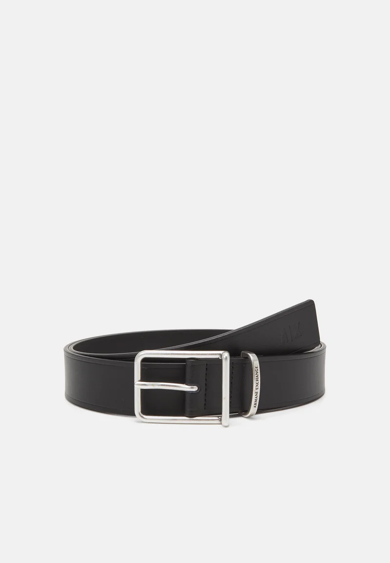 Official UK Stockists Armani Exchange UNISEX - Belt nero Accessories Sale Belts Braided belt