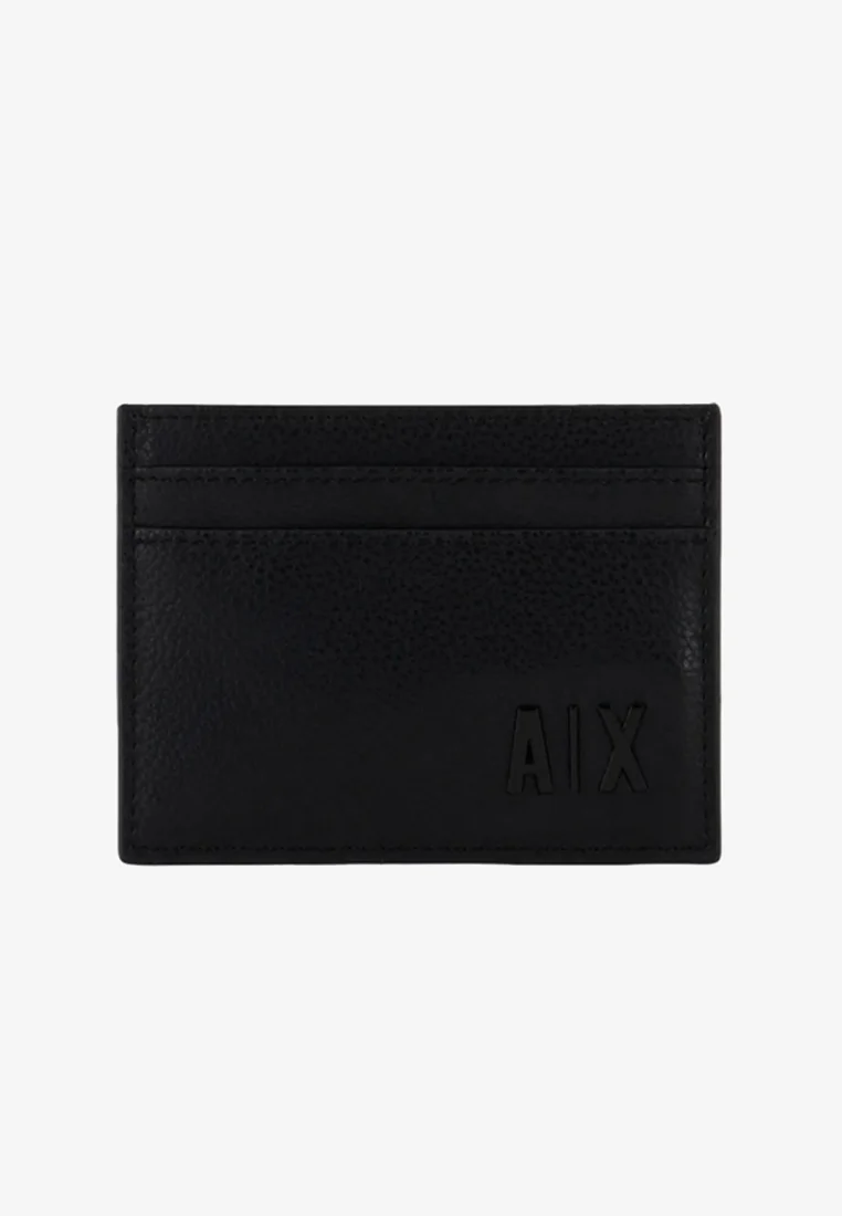 Top Brand Wholesale Online Armani Exchange Business card holder - black Accessories Wallets & card holders Card cases