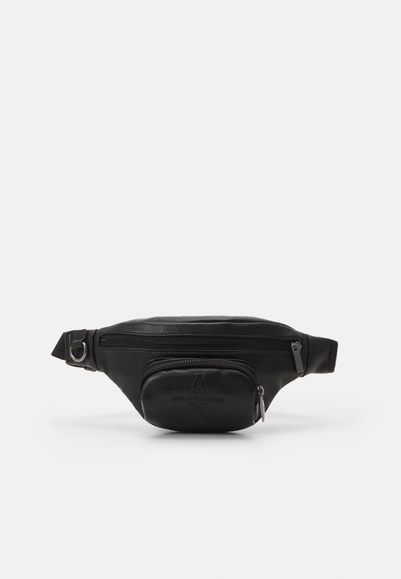 The Most Fashion Designs Armani Exchange MARSUPIO UNISEX - Bum bag black Accessories Bags & cases Travel bags & cases Bum bags
