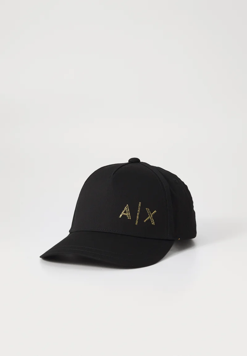 retail prices Armani Exchange BASEBALL HAT UNISEX - Cap black Accessories Hats & headscarves Caps