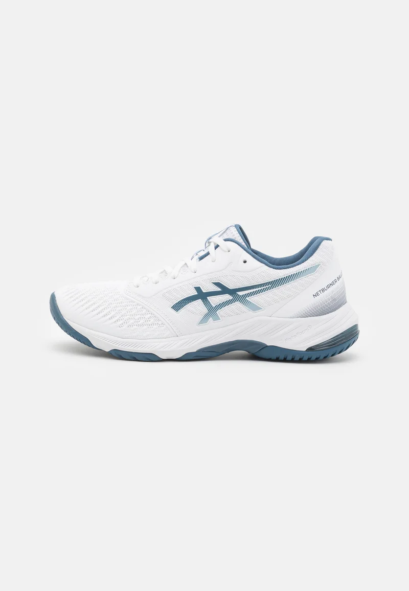 100% top quality ASICS NETBURNER BALLISTIC 3 - Volleyball shoes white/vintage indigo Sport Sale Shoes Boots