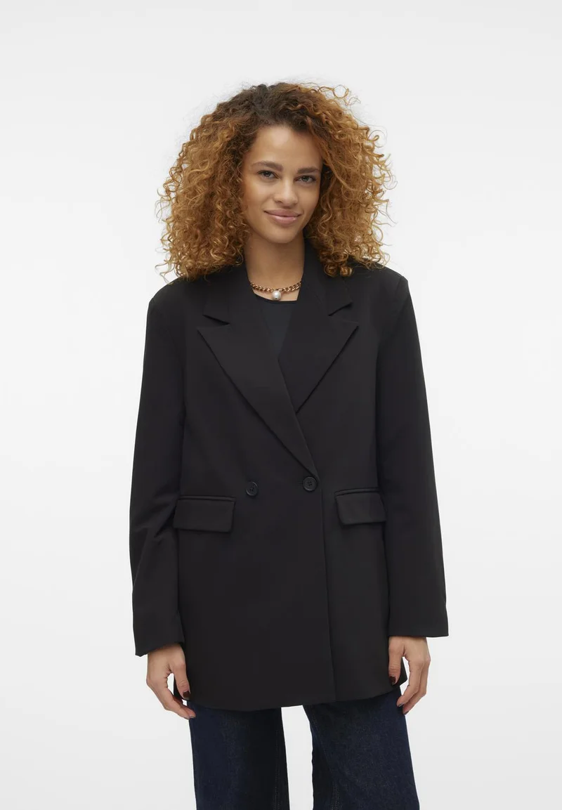 Authentic Aware VMISABELLE LOOSE  - Blazer black Clothing Jackets & Blazers Bomber Jackets