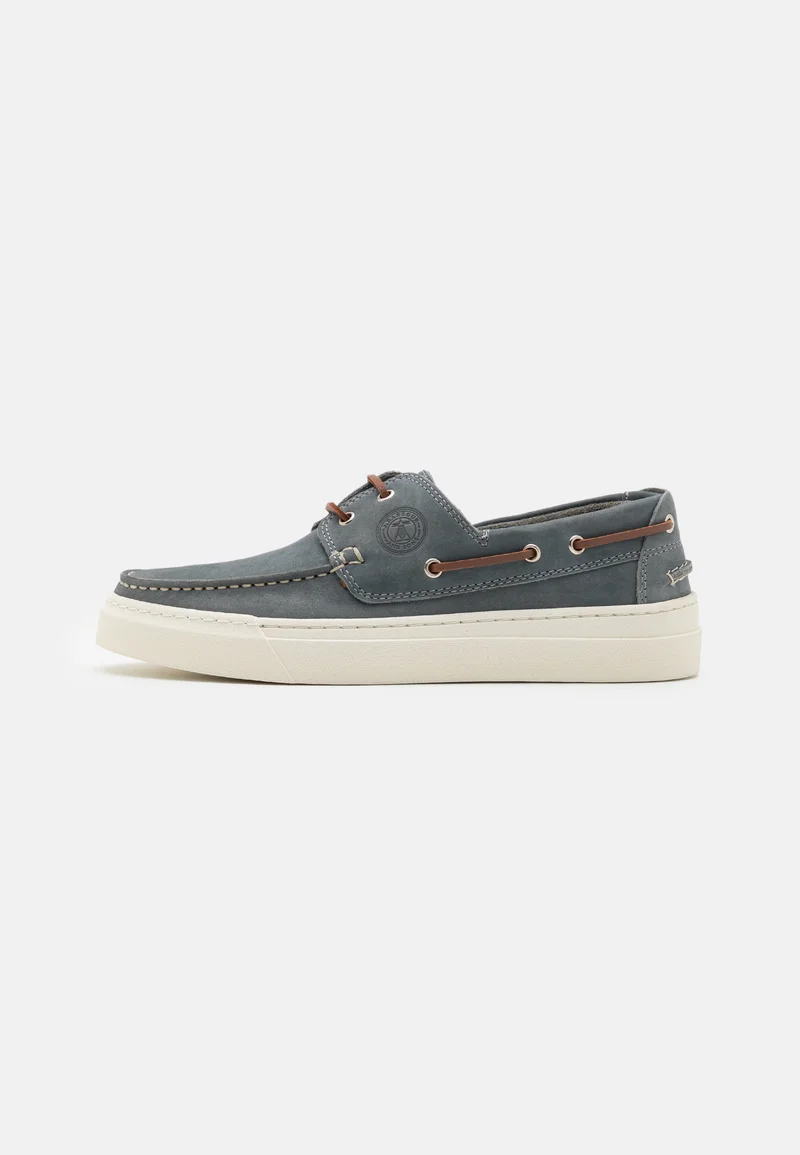 gorgeous Barbour BOSUN - Boat shoes dark slate Shoes Sale Lace-up shoes Boat shoes