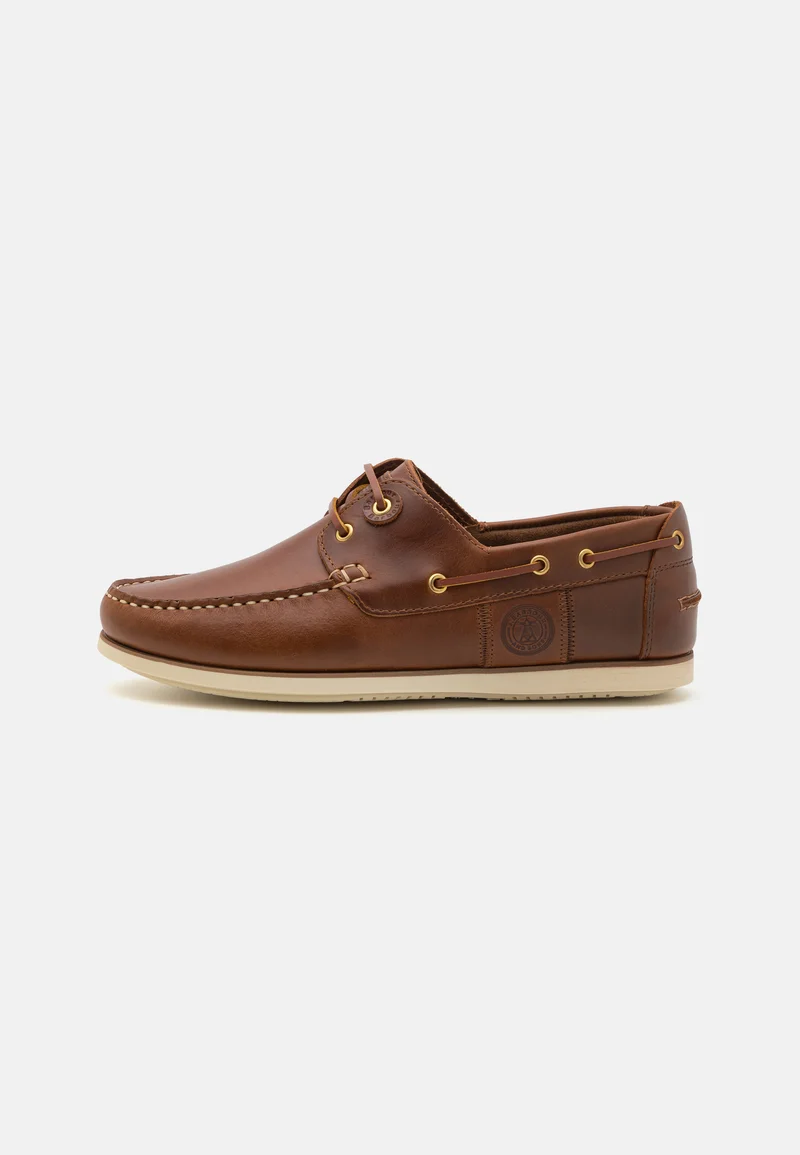 Fantastic savings Barbour WAKE - Boat shoes cognac Shoes Lace-up shoes Boat shoes