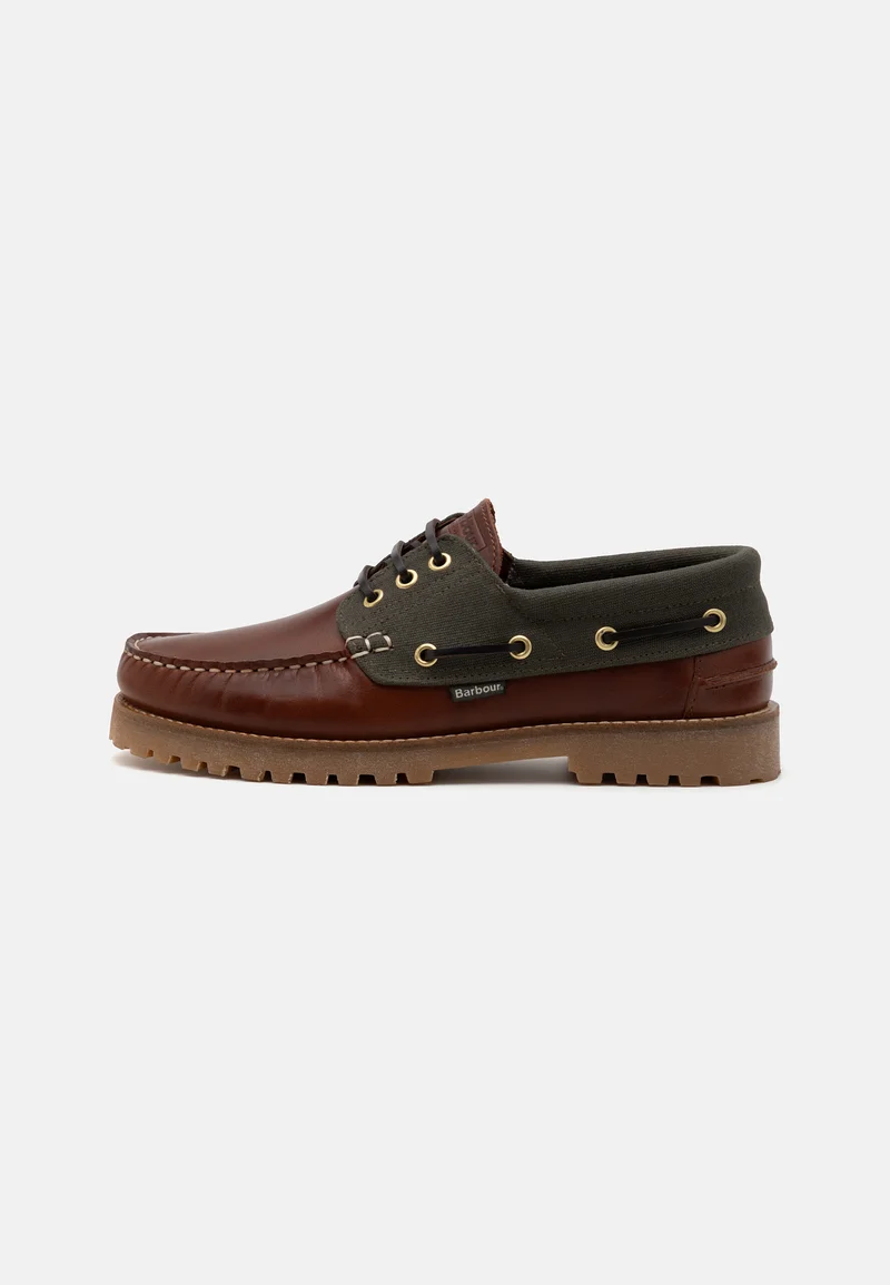 sale retailer Barbour Boat shoes - mahogany Shoes Lace-up shoes Boat shoes