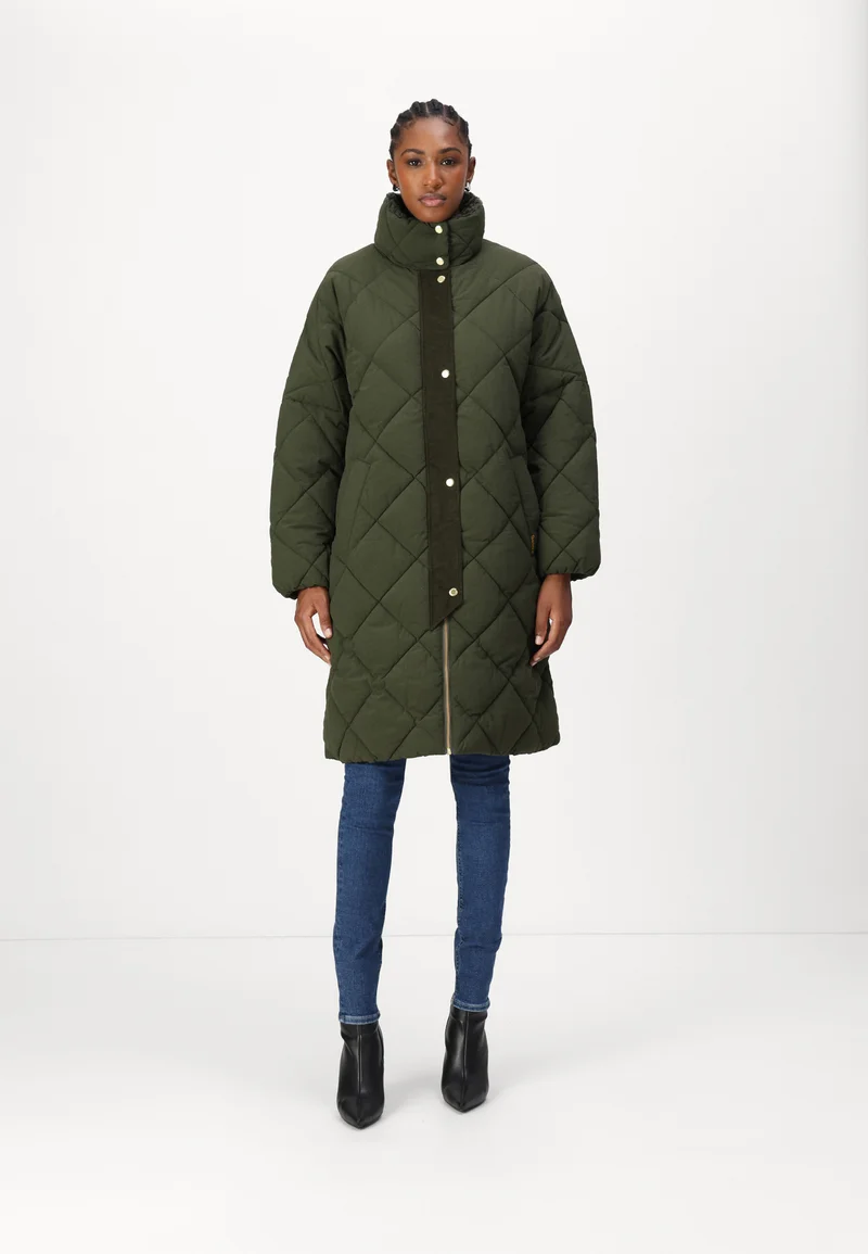 Top Designer Collections Barbour BEARNIE PUFFER - Winter jacket olive/ancient Clothing Jackets & Blazers Bomber Jackets