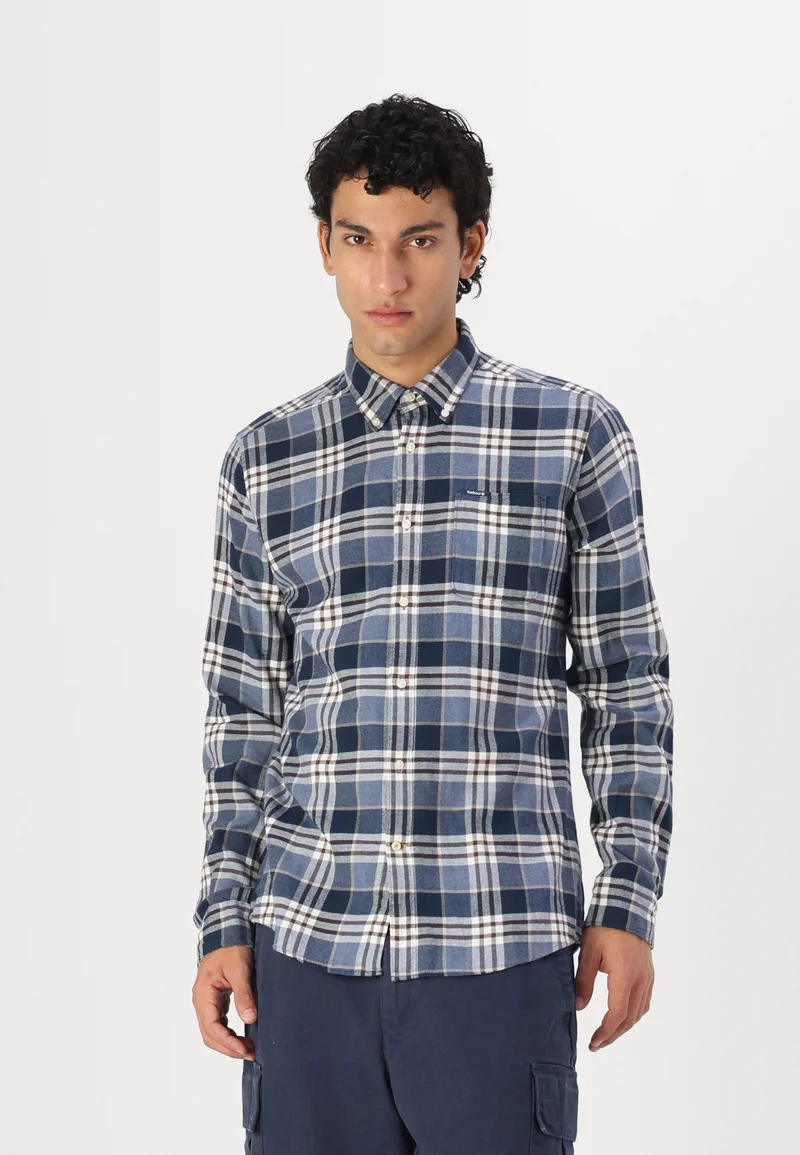 unique Barbour FALLBAY TAILORED FIT SHIRT - Shirt navy Clothing Shirts Casual Shirts