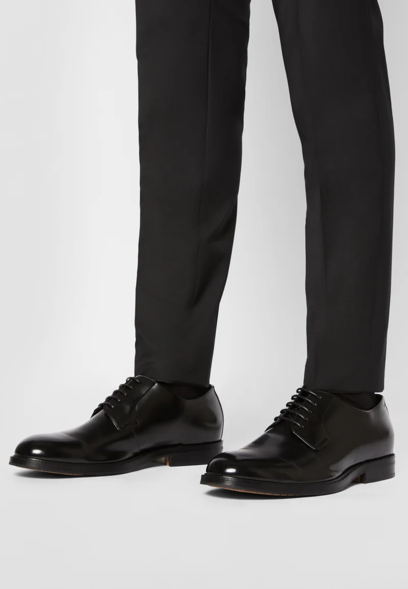 Official USA Stockists BOSS DRESSLETIC DERB BOPT - Smart lace-ups black Shoes Sale Business shoes