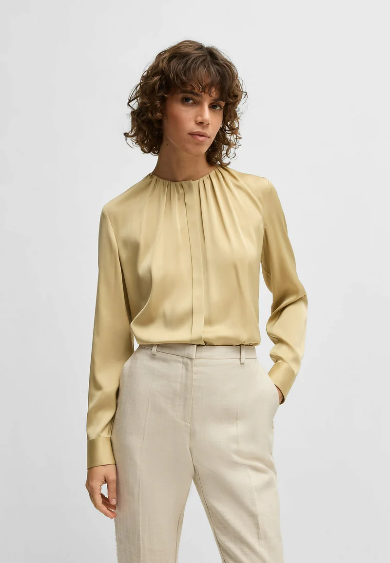 best value BOSS Blouse - beige nine Clothing Shirts & Blouses Blouses