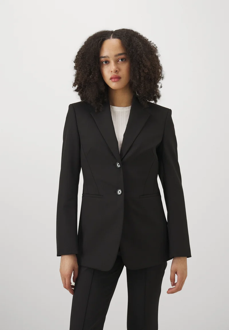 USA factory outlet BOSS JIZENA - Blazer black Clothing Jackets & Blazers Bomber Jackets