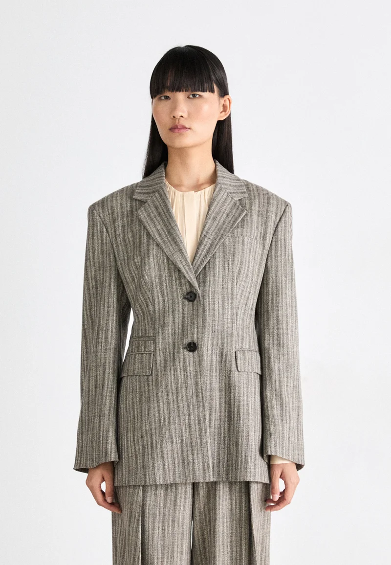 UK Factory Outlet BOSS JOKELA - Blazer grey Clothing Jackets & Blazers Bomber Jackets