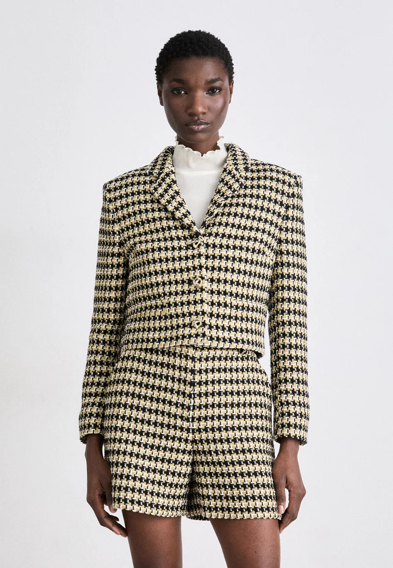 UK Discount Online Sale BOSS JOLENAL - Blazer sand/black/white Clothing Jackets & Blazers Blazers