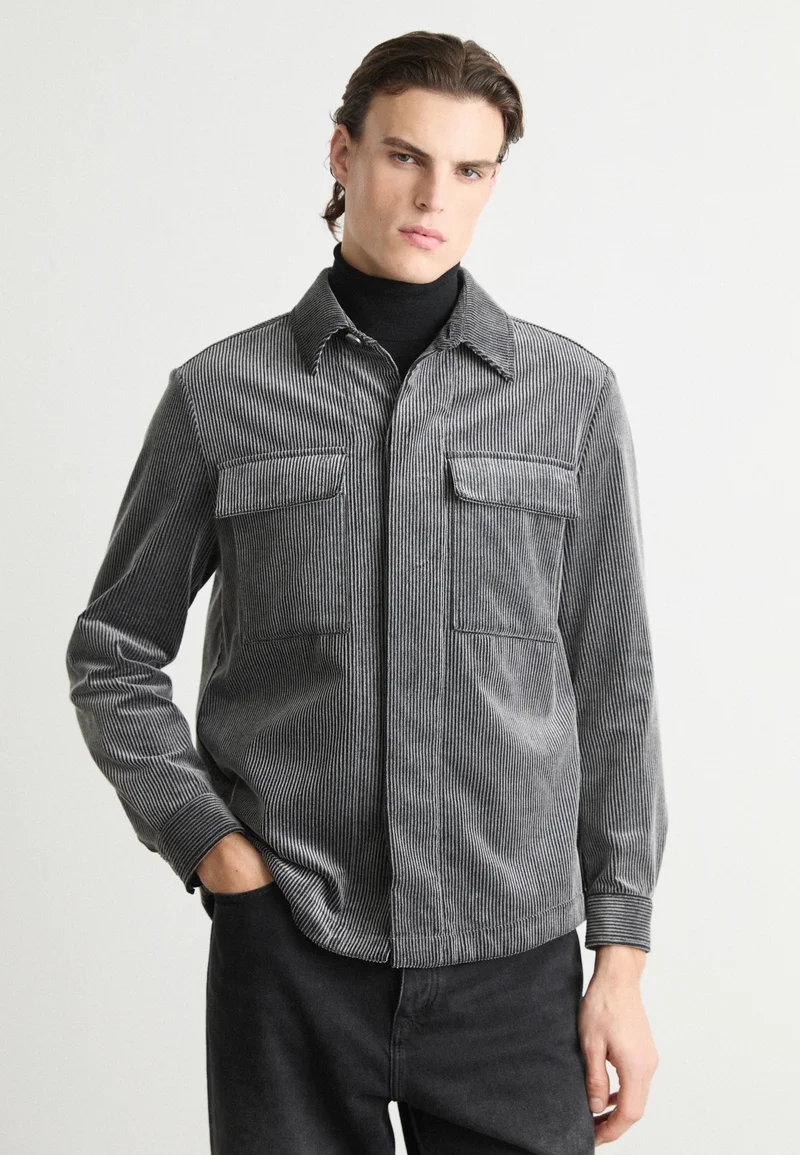 Fast Delivery BOSS CARPER - Shirt silver Clothing Sale Shirts Business Shirts