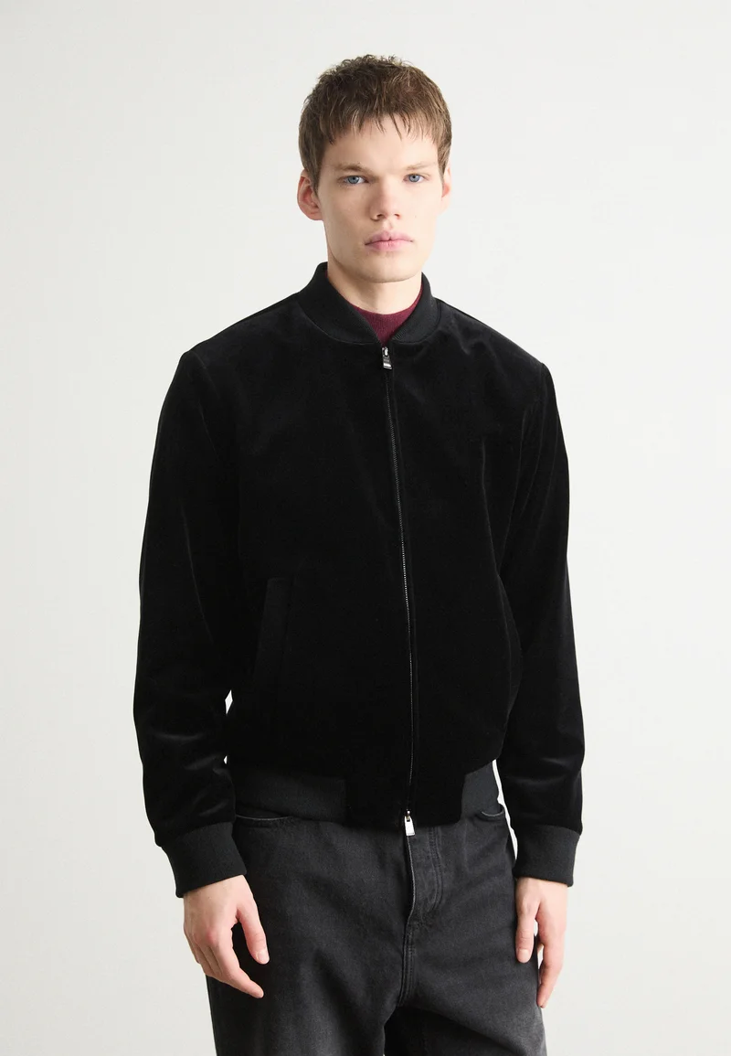 gorgeous BOSS HANRY - Bomber Jacket black Clothing Sale Jackets Gilet Bomber Jackets